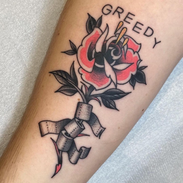 worst tattoos - wtf tattoos - tattoo - Greedy .