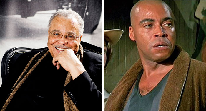 famous people when they were younger - james earl jones