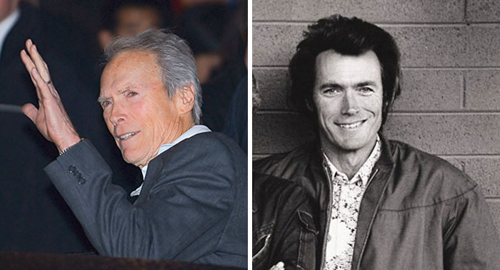 famous people when they were younger - clint eastwood and paul newman - Ca