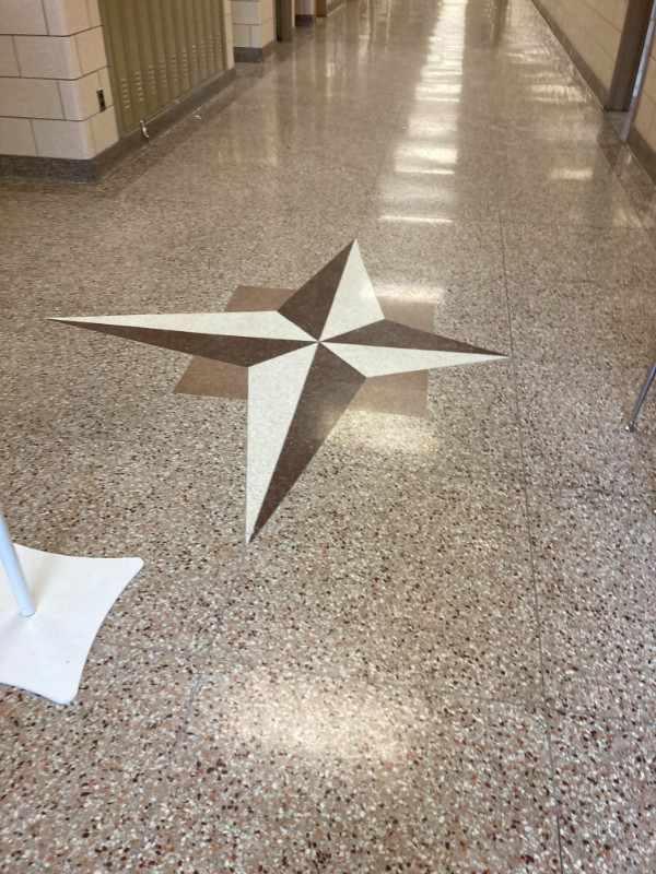 “This thing on the floor of my school is not symmetrical at all.”