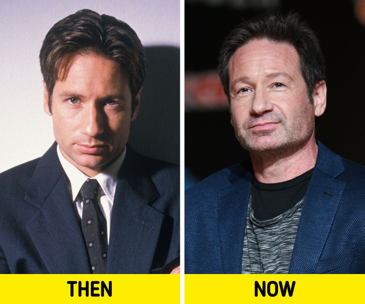 celebrities over the years  - David Duchovny (as Fox Mulder)