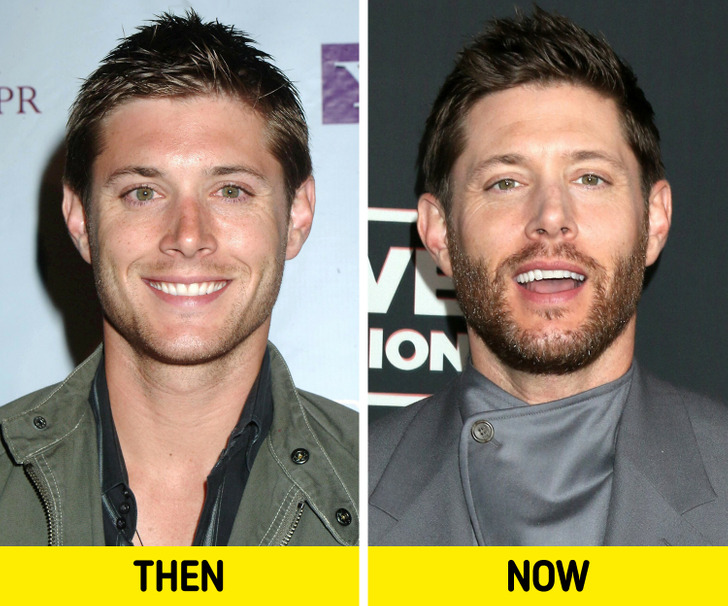 celebrities over the years  - Jensen Ackles (as Dean Winchester)