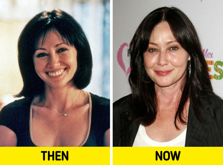 celebrities over the years  - Shannen Doherty (as Prue Halliwell)