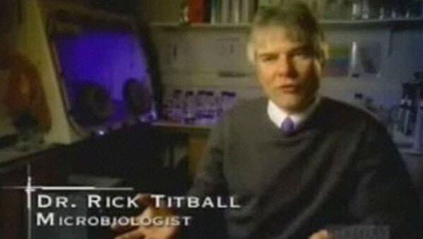 worst names ever - Dr. Rick Titball Microbjologist