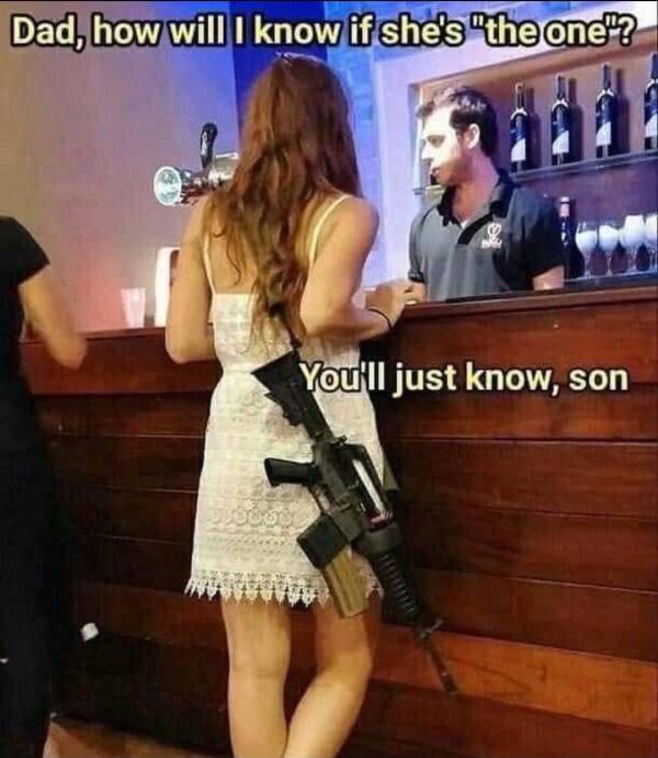 relatable memes - israeli soldiers off duty - Dad, how will I know if she's
