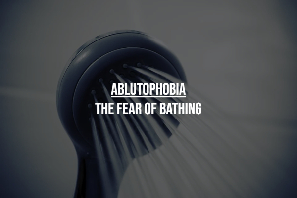 strange phobias - close up - Ablutophobia The Fear Of Bathing