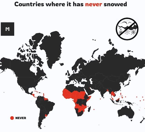 24 Charts Filled With Random Knowledge.