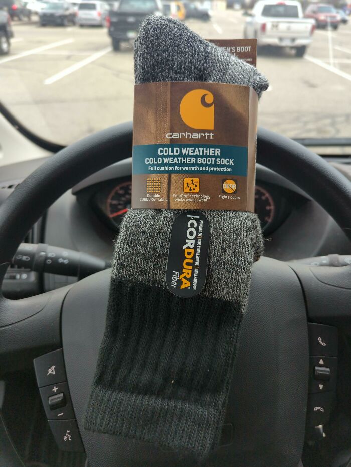 worst bosses - managers from hell - steering wheel - En'S Boot carhartt Cold Weather Cold Weather Boot Sock Full cushion for warmth and protection Nor Durable Cordura fabric Fastry technology wicks away sweat Fights odors Icordura Powered By Souslympulsio