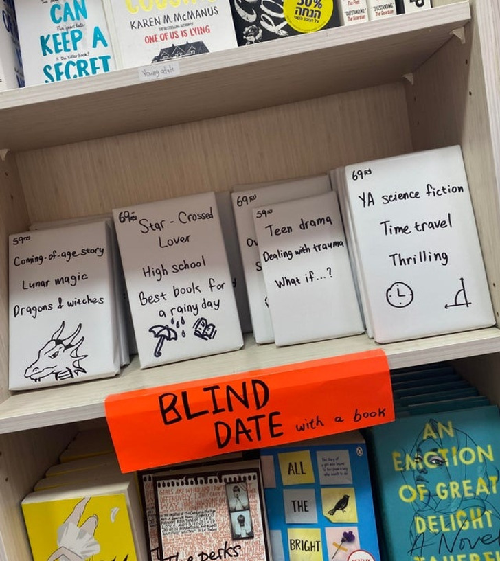 “This blind date for books”