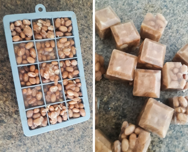 “My significant other likes to freeze her beans in an ice cube tray.”