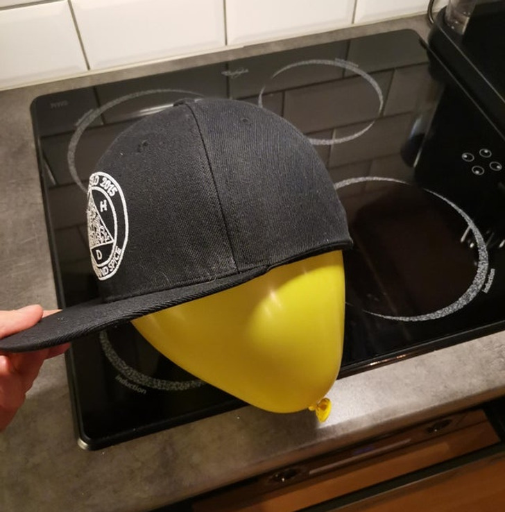 “Whenever you wash your snapbacks, dry them with a balloon inside so it keeps its shape.”