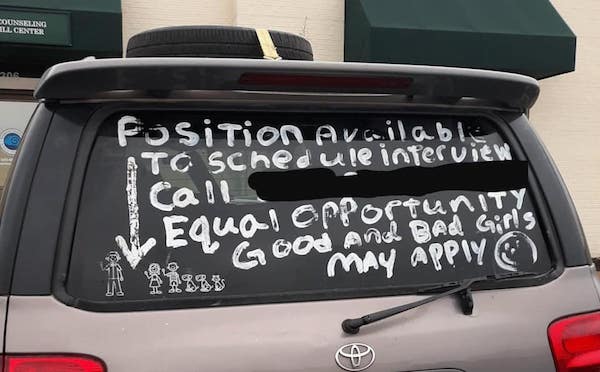 trashy people - vehicle registration plate - Counseling All Center Position Available To Sched u le interview Call ! Equal Opportunity. Good and Bad Girl's May Apply