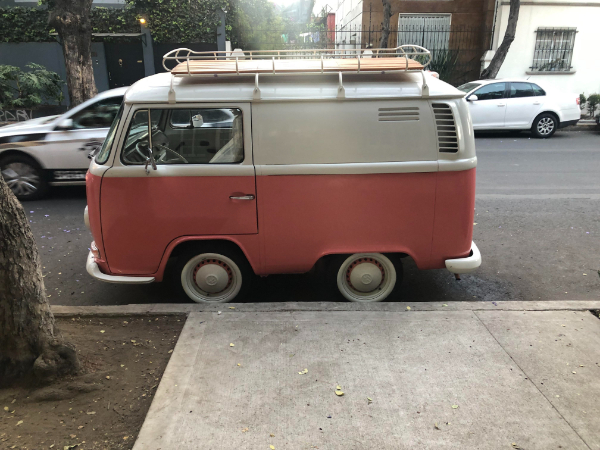 “This little VW van.”