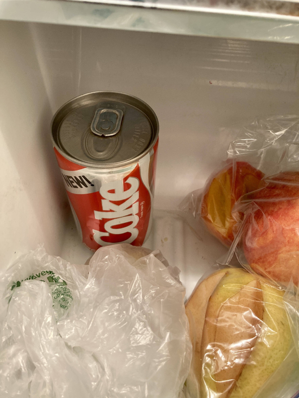 My grandma still has an unopened New Coke can in her fridge from 1985.