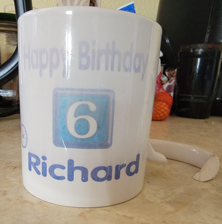 effect of time - mug - uppy Birthda 6 Richard