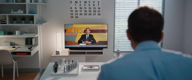 "In Free Guy (2021), the calendar in Guy's apartment is missing the number 4. This was added by the production designer, who wanted Guy's apartment to reflect his status as a "half-developed character"."