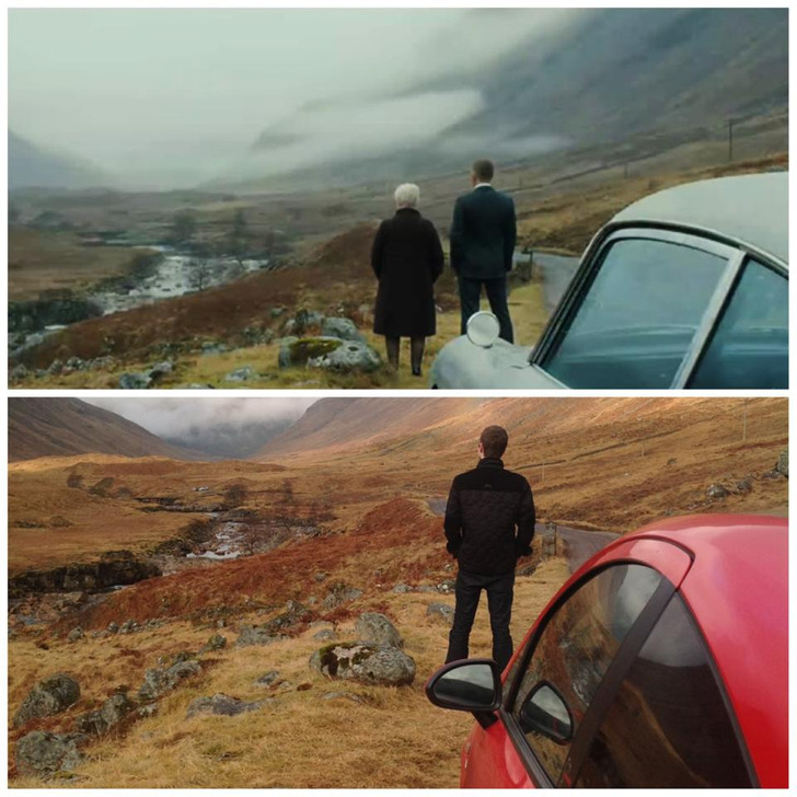 “My friend recently visited a location in Scotland where Skyfall was filmed. This is the outcome.”