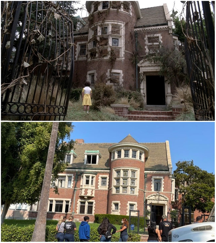 The Murder House from American Horror Story