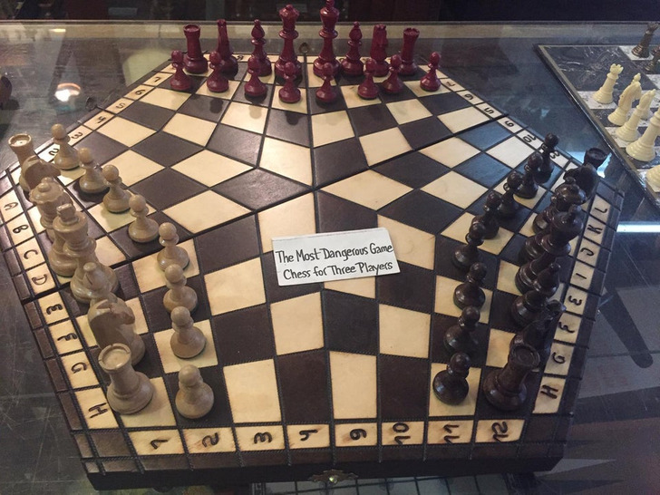 fun randoms - chess - . The Most Dangerous Game Chess for Three Players Abcdefg H Hgeedor mFGAN