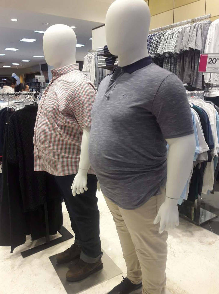 funny people - funny photos -  mannequins meme - 20