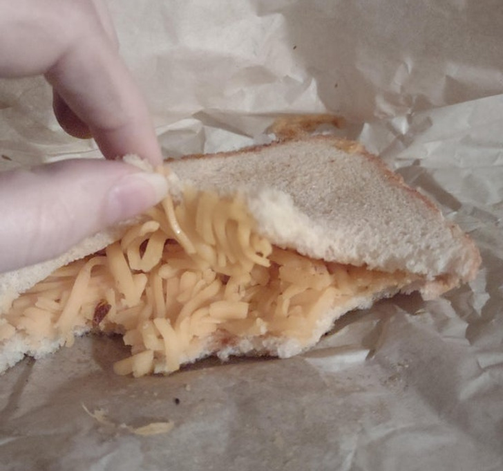 “The ’grilled’ cheese I spent $15 on and over an hour waiting for”