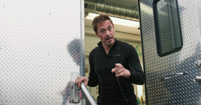 celebrity facts - More Like During Filming, But During The Filming Of The Avengers Robert Downey Jr Hid Snacks Everywhere. The Food He Kept Offering People In The Movie Was The Actor's Own Personal Stash - It Wasn't Written Into The Script, The Actor Just