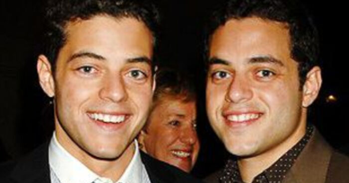 celebrity facts - Rami Malek Has A Twin Brother Named Sami