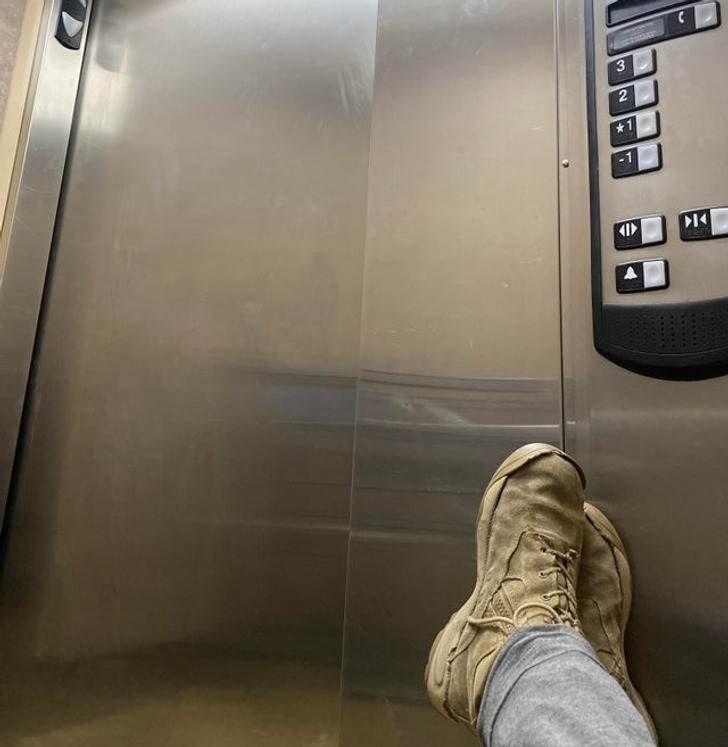 “Currently stuck in an elevator in my apartment building, was told about 40 minutes until the tech arrives, and I have to pee.”