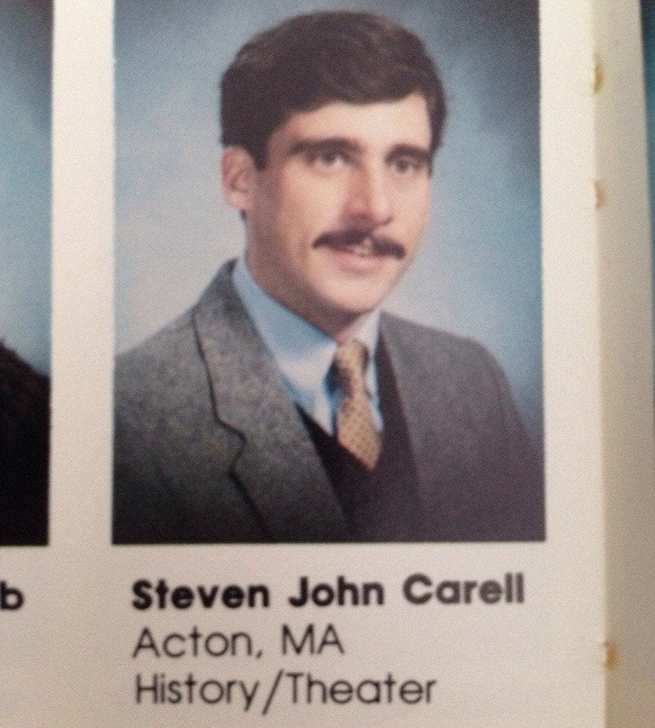 ’’I was looking in my mom’s college yearbook and came across a familiar face.’’