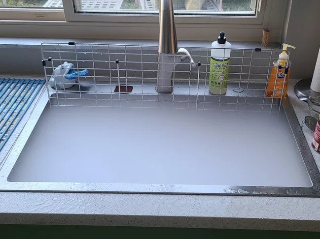 “I walked into the kitchen confused by this and discovered my wife put dry ice in the sink.”