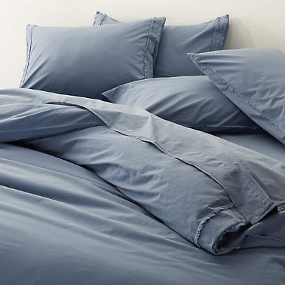 products people don't use right - blue cotton duvet cover