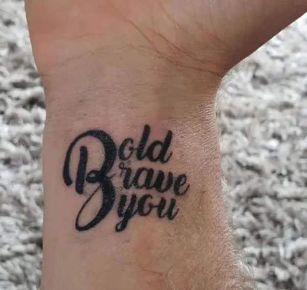 sign fails - tattoo - sold