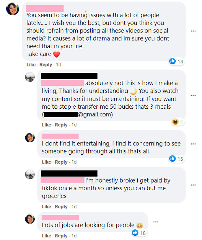 cringe influencers - web page - You seem to be having issues with a lot of people lately..... I wish you the best, but dont you think you should refrain from posting all these videos on social media? It causes a lot of drama and im sure you dont need that