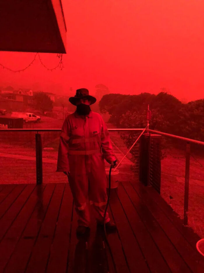terrifying photos - No Filters. Australia Was Red From Wildfires [2019]