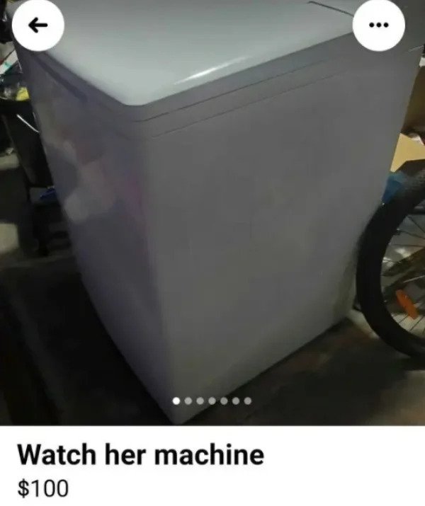 very dumb people - plastic - R ... Watch her machine $100