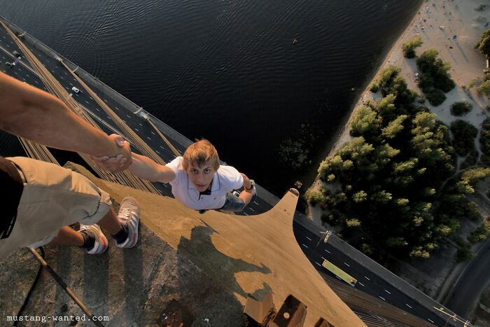 Ukrainian Skywalkers - 116 Meters Up