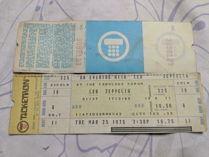 My Dad Finally Found His Missing LED Zeppelin Tickets... 44 Years Too Late