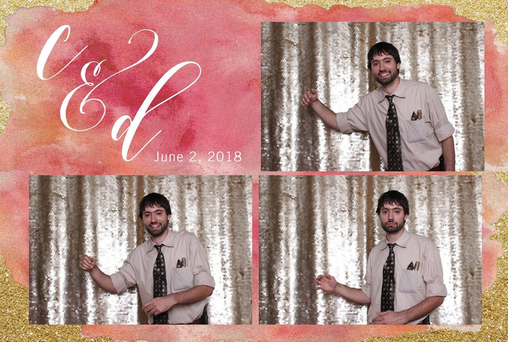 “My friend’s wedding about a month ago had a photo booth. I figured since I am single I should make the best of it.”