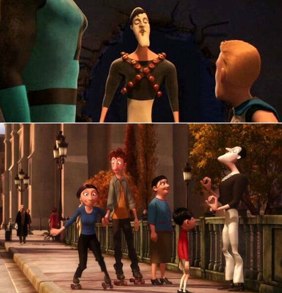 hidden movie details - The Incredibles
