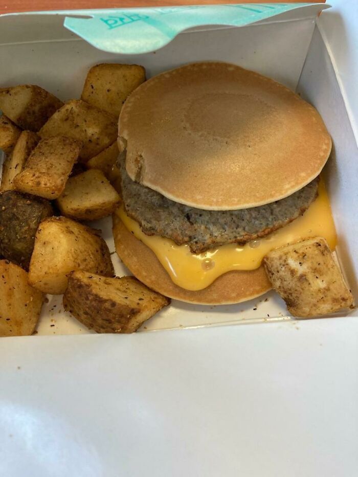 food fails -school lunch burger cheese