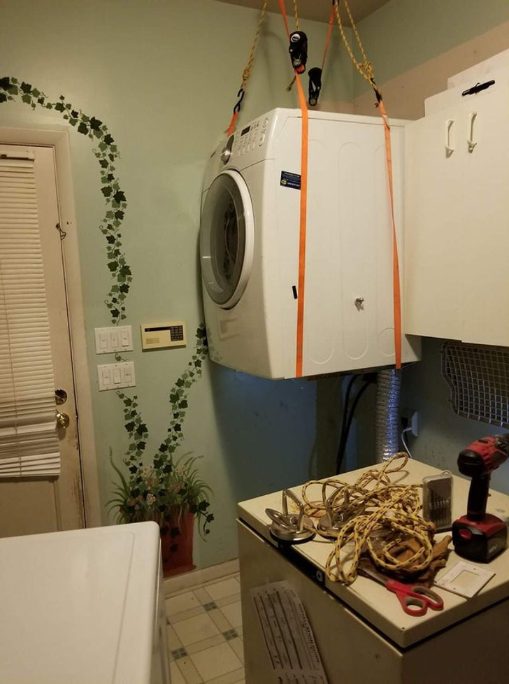 “Home alone — had no help replacing the bottom washer.”