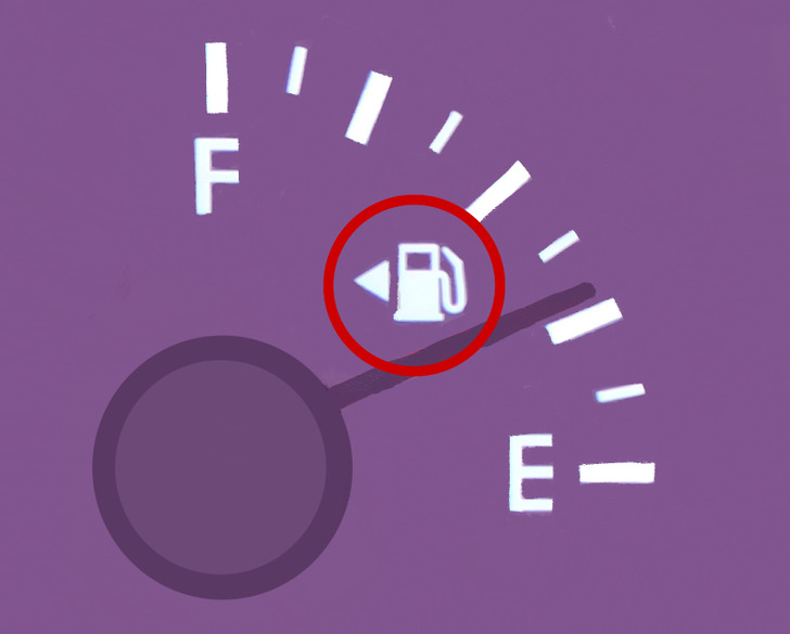 life hacks -  gas meter car - F E