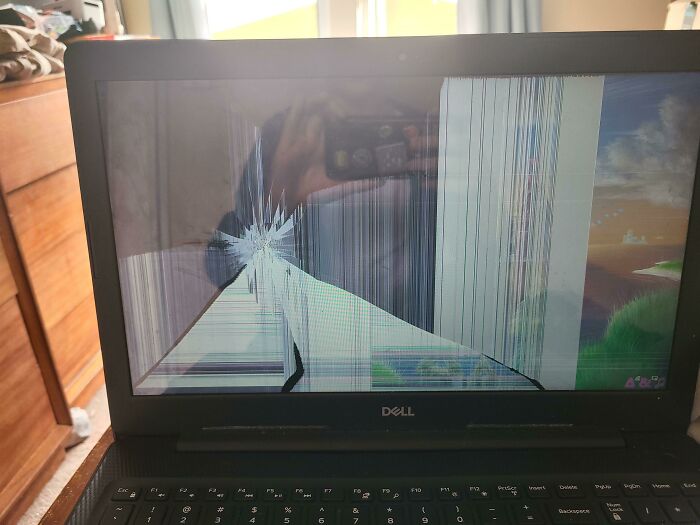 Heartless Photos - punched laptop reddit