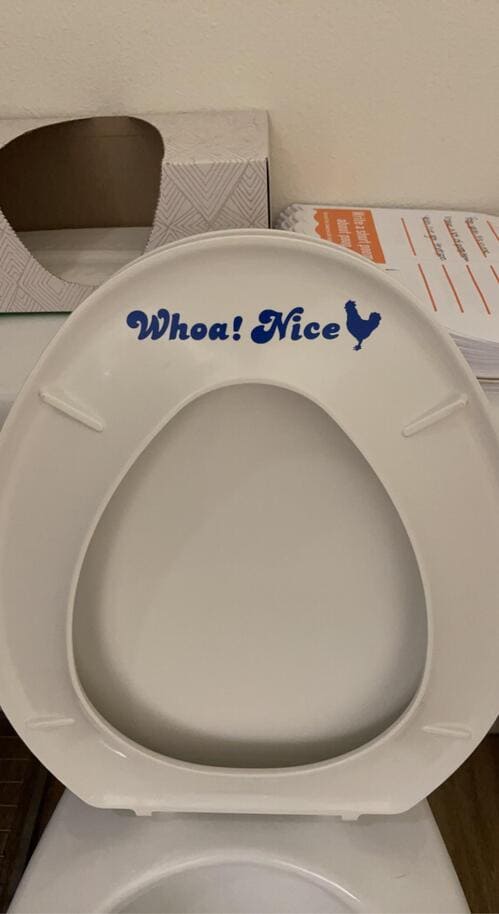 “My wife just got a label maker”