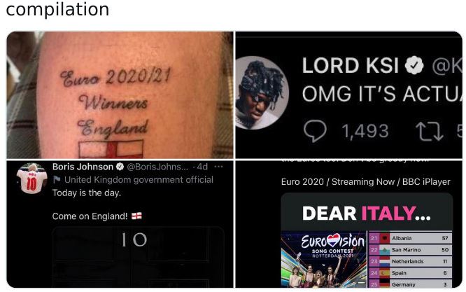 aged poorly - aged like milk - media - compilation Lord Ksi Omg It'S Actu. Cura 202021 Winners England 1,493 Boris Johnson Johns....4d United Kingdom government official Today is the day. Euro 2020 Streaming Now Bbc iPlayer Come on England! Dear Italy... 