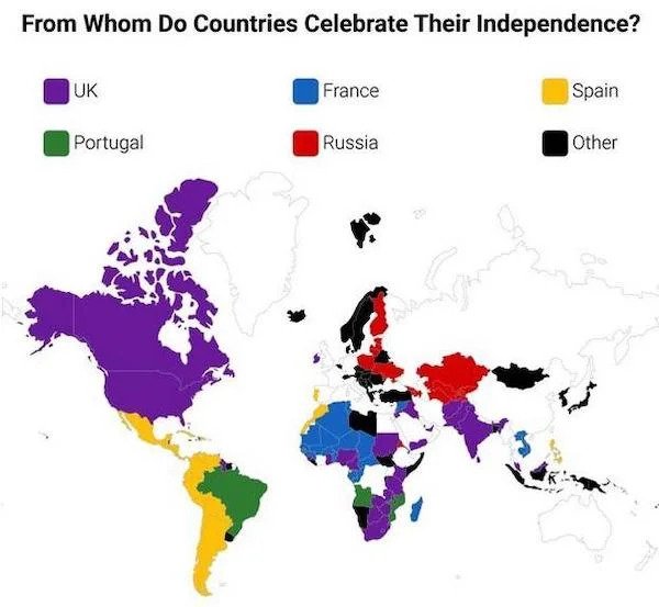 25 Charts Filled With Random Knowledge.