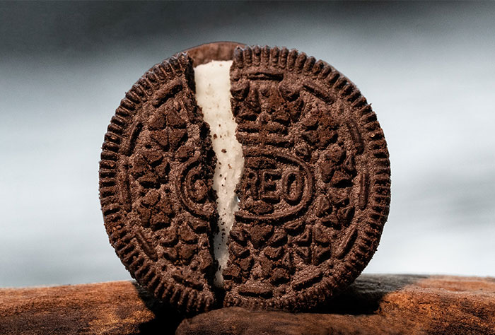 Oreo has to call the white center "creme" instead of "cream" because the FDA does not allow manufacturers to use the word "cream" to describe a food that contains no cream at all.