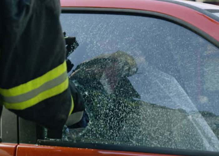 survival tips - break a car window