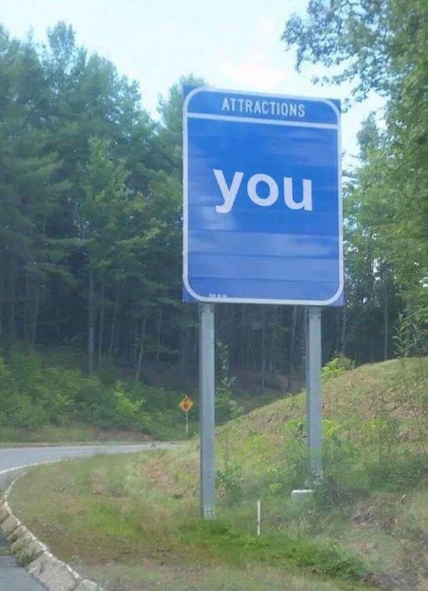 Funny Signs - Attractions you