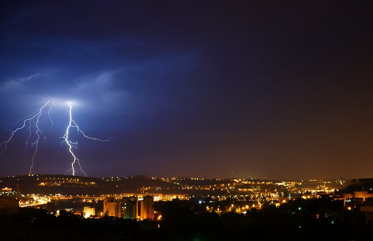 false myths people believe - Lightning never strikes the same place twice.